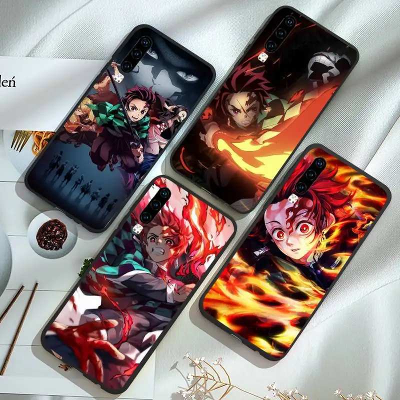 

Kimetsu no Yaiba Demon Slaye Phone Case For Huawei Mate 9 10 20 Pro lite 20x nova 3e P10 plus P20 Pro Honor10 lite