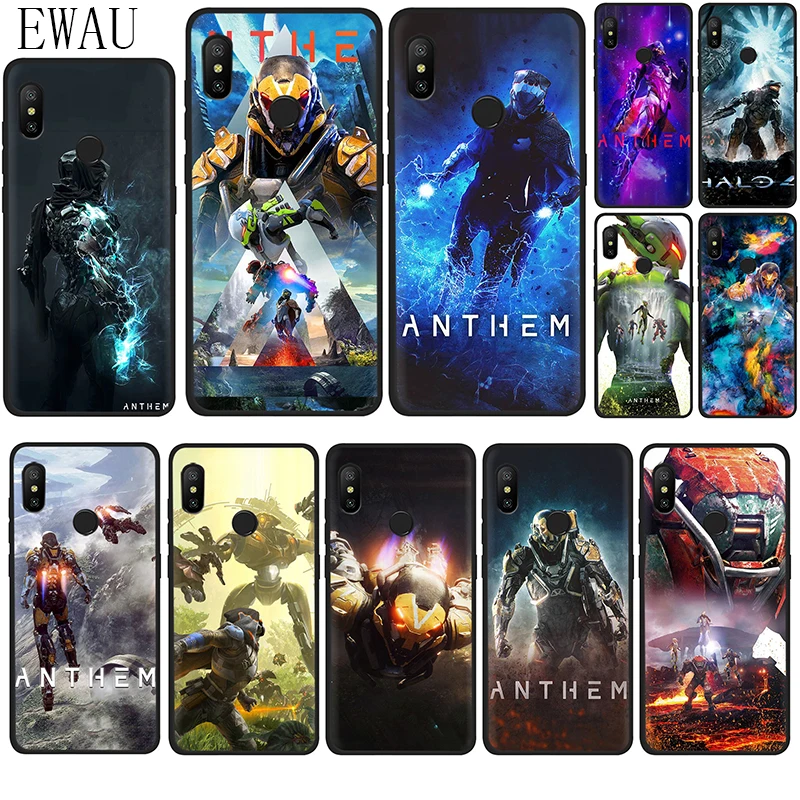 

EWAU The Gane of Anthem Silicone phone case for Xiaomi 5X 6 6X 8 9 SE A1 A2 Lite Max 3 F1 9T A3 Pro CC9 CC9e