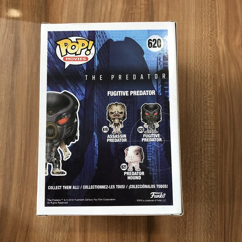 Эксклюзивные официальные фильмы Funko pop: The Predator fugent Виниловая фигурка