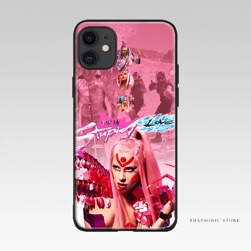 Чехол для телефона CHROMATICA LADY GAGA мягкий силиконовый чехол IPhone SE 6 6s 7 8 Plus X XR XS 11 Pro