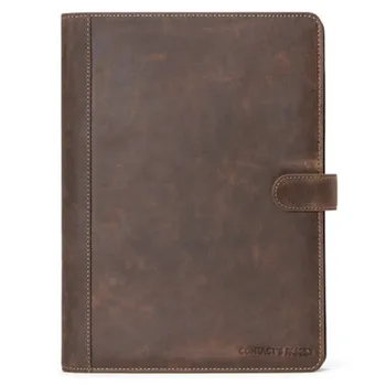 

For IPad Pro 11 Case Retro Coffee Leather Buckle Multi-function for iPad Leather Cover