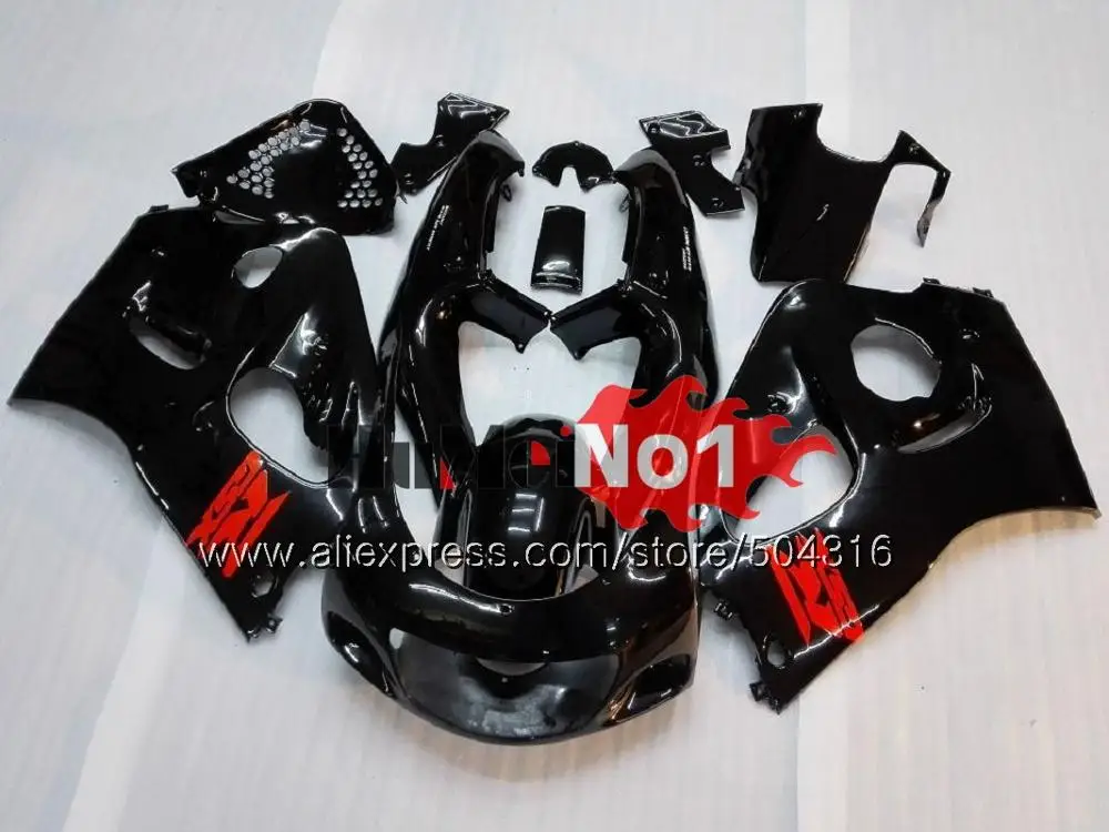 No. 4 Корпус для SUZUKI SRAD GSX-R600 1996 1997 1998 1999 2000 11MC. 71 фабрика красная GSXR750 GSXR 750 600 GSXR600 96 97 98 99 00 обтекателя - Цвет: No. 4