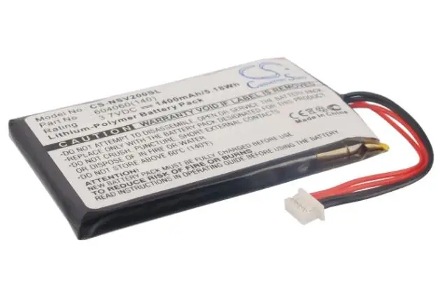 Cameron sino 1400mah Аккумулятор для INSIGNIA NS-NCV20 604060(140) gps, аккумулятор для навигатора