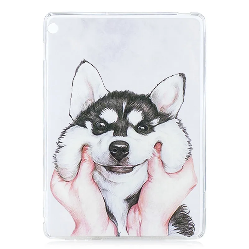 puppy Sllicon кристально чистый чехол для huawei MediaPad M3 Lite 10 BAH-L09 BAH-AL00 W09 10," Чехол Мягкий ТПУ чехол для планшета с изображением щенка кота - Цвет: puppy