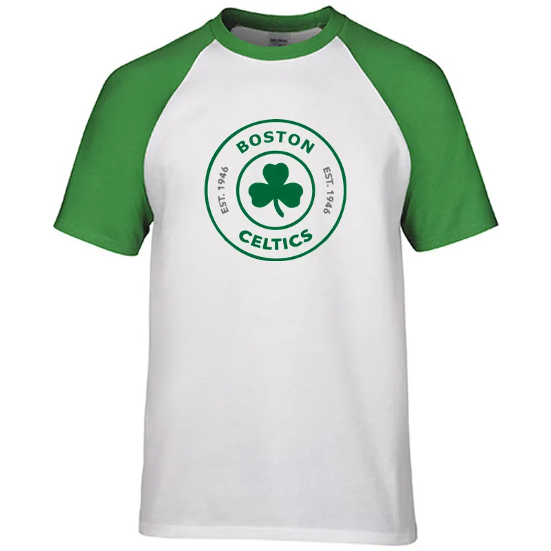 Футболка Celtics, новая модная мужская летняя Бейсбольная Футболка Boston, милая хлопковая летняя футболка в стиле хип-хоп, повседневные топы, футболки, уличная одежда