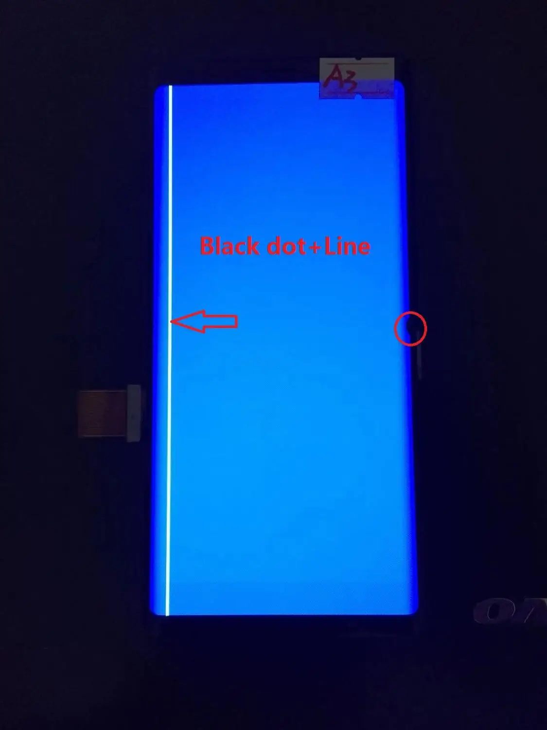 With Line Original AMOLED Display For SAMSUNG Galaxy NOTE9 LCD N960 N960F Display Touch Screen Replacement 2