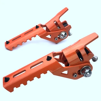 

Motorcycle Front Footrest Foot Pegs For Bmw Honda Yamaha Bumper Diameter 25Mm