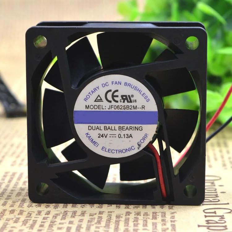 

Brand new original 6025 6CM jf0625b2m-r 24v 0.13a inverter fan