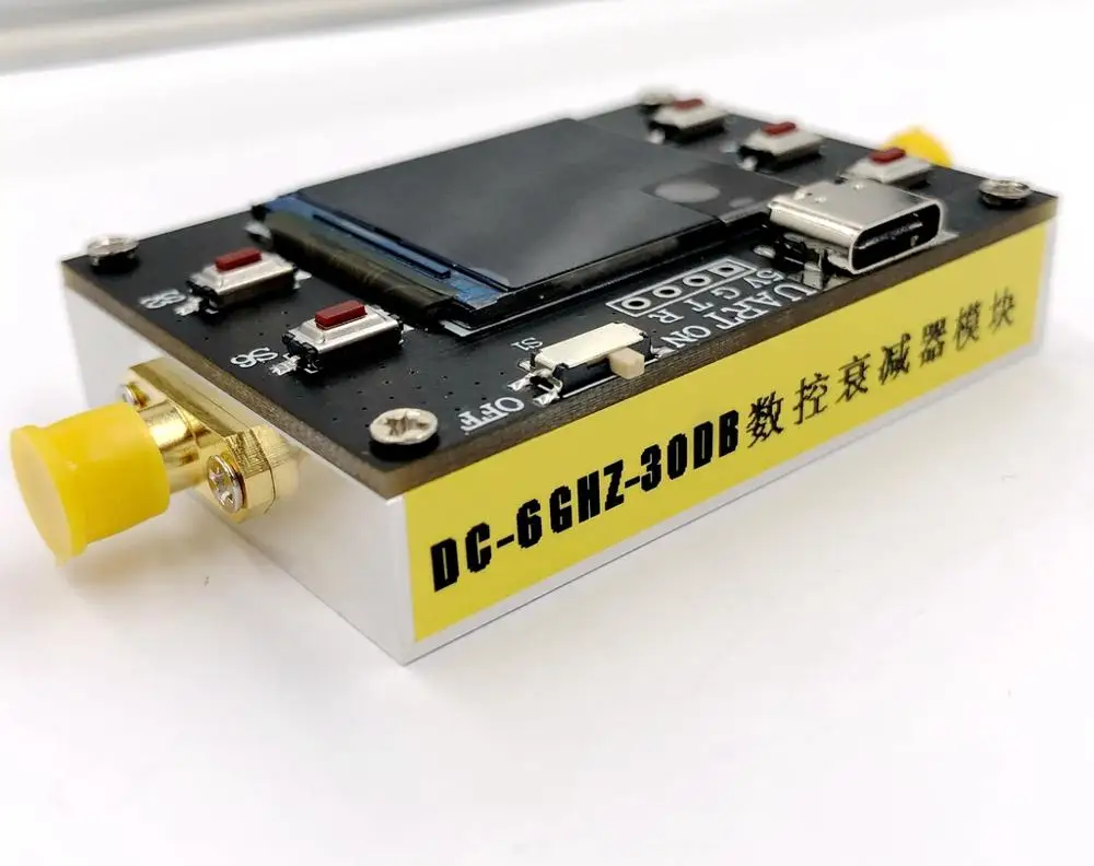 DYKB DC-6GHZ 30DB  , α׷   ܰ, 0.25DB LCD ÷, RF   