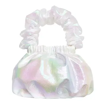 

Women Holographic Cloud Crossbody Shoulder Bag Fashion Chain Strap Handbag Female Travel Messenger Satchel Purse Shopping Tote