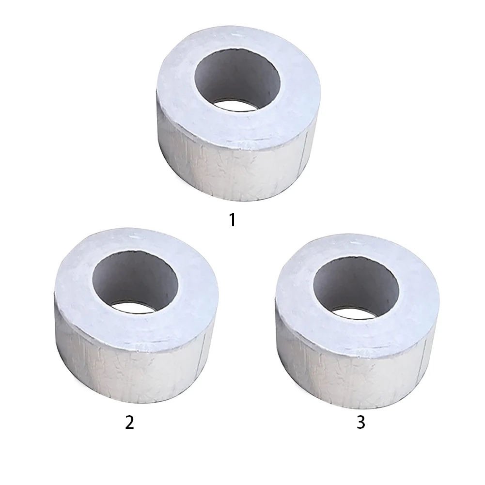 1 Roll Pipe Self Adhesive Marine Tape Multipurpose Butyl Rubber Weather Resistance Waterproof Sealed Aluminum Foil Flexible