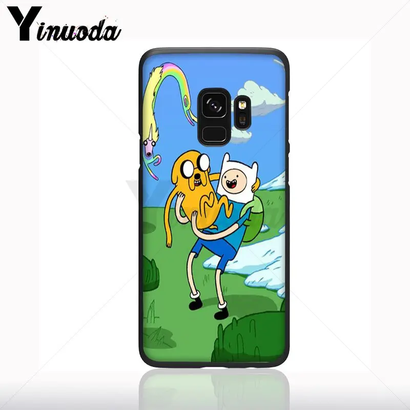 Coque untuk Galaxy S9 Terbaik Teman Petualangan Waktu Cell Phone Case untuk Samsung Galaxy S10plus S9 S8plus S10e A50 A70 A10 ponsel