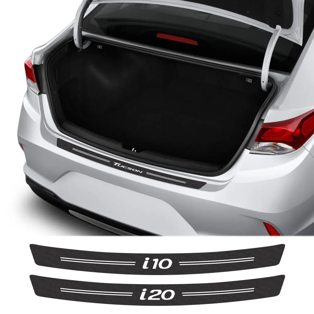 Автомобильные наклейки на задний бампер для Hyundai Tucson i40 i30 i10 i20 IX35 IX20 Solaris Sonata Genesis