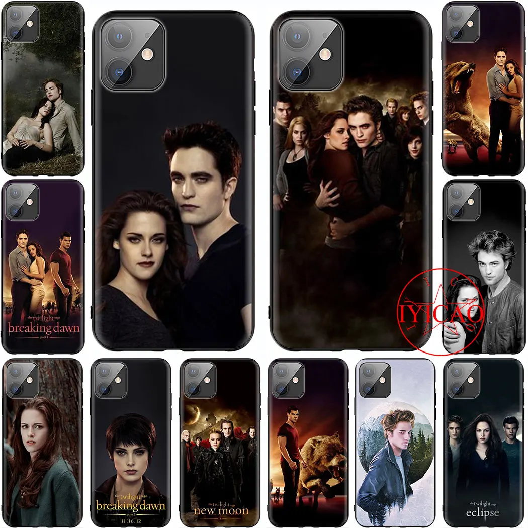 Мягкий силиконовый чехол для телефона The Twilight Saga iPhone 5 6 7 8 11 5S 6s Plus 7Plus 8Plus XR XSMax Max Pro |
