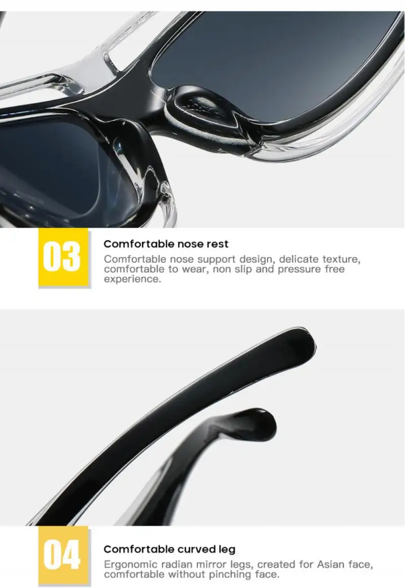 Fashion Sunglasses Outdoor Full Frame Riding Glasses Double Frame Personalized Sunglasses Full Cycling Equipment sports sunglasses sport sunglasses