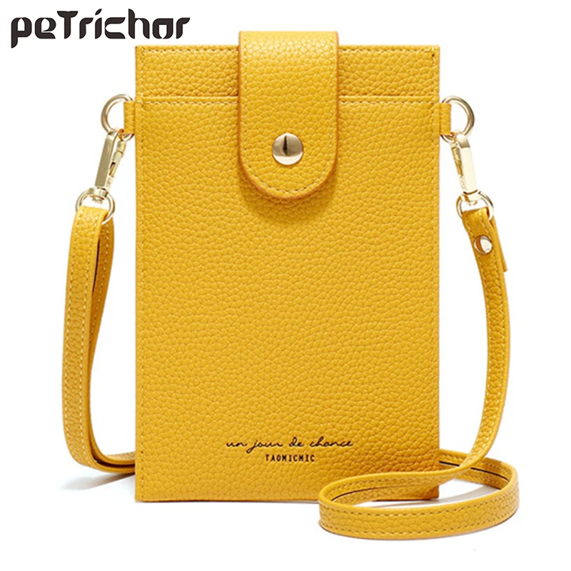 Ultra-Thin Colorful Cellphone Bag Fashion Daily Use Card Holder Small Summer Shoulder Bag for Women Soft PU Leather Zipper Purse Ultra-Thin Colorful Cellphone Bag Fashion Daily Use Card Holder Small Summer Shoulder Bag for Women Soft PU Leather Zipper Purse