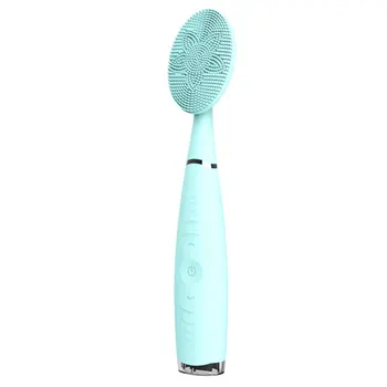 

Hand-Held Electric Silicone Cleansing Instrument Electric Wash Brush Household Portable Cleansing Massage Instrument