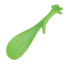 Пластиковая белка в форме антипригарная рисовая ложка(зеленая