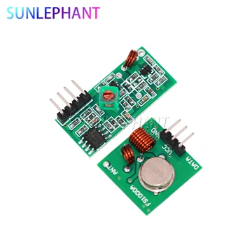 

315Mhz / 433Mhz RF Wireless Transmitter Module and Receiver Kit 5V DC Wireless For ARM/MCU WL Diy Kit