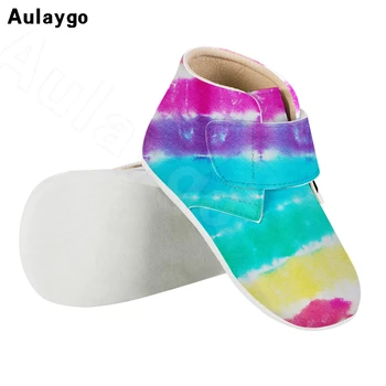 

Aulaygo Color Tie Dye Pattern Toddler Sneakers Shoes Baby Comfortable Boy Girls Beach Shoe Kids Casual Children Fashion Footwear
