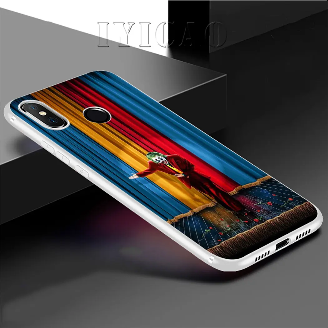 Жесткий чехол joker movie Joaquin Phoenix для Xiaomi mi 5 5S 6 9 8 A2 Lite mi 5X A2 mi x 2S F1 9 SE MAX 3 9T A3 Pro CC9E Red mi Note 8 Pro