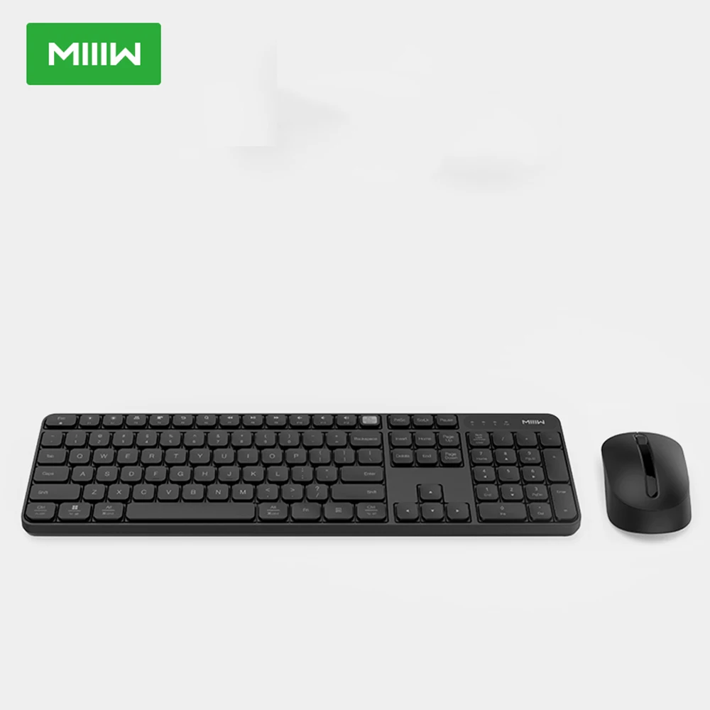Комплект беспроводной офисной клавиатуры и мыши MIIIW 104 клавиш 2 4 ГГц Windows ПК MAC