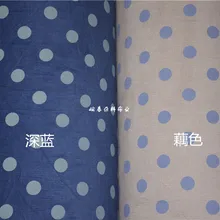 Мягкий Тонкий Высококачественный вельвет с принтом в горошек цена за 1 метр 148 см в ширину