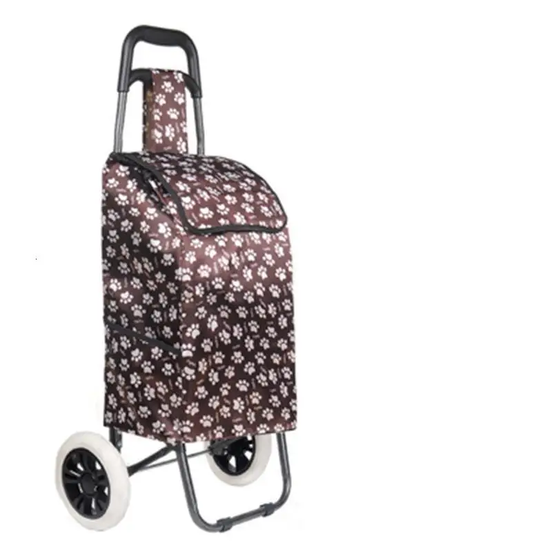 Version R Carretilla Plegable Carello Carrello Cucina корзина для покупок Avec roulets тележка для кухонного стола - Цвет: Version R