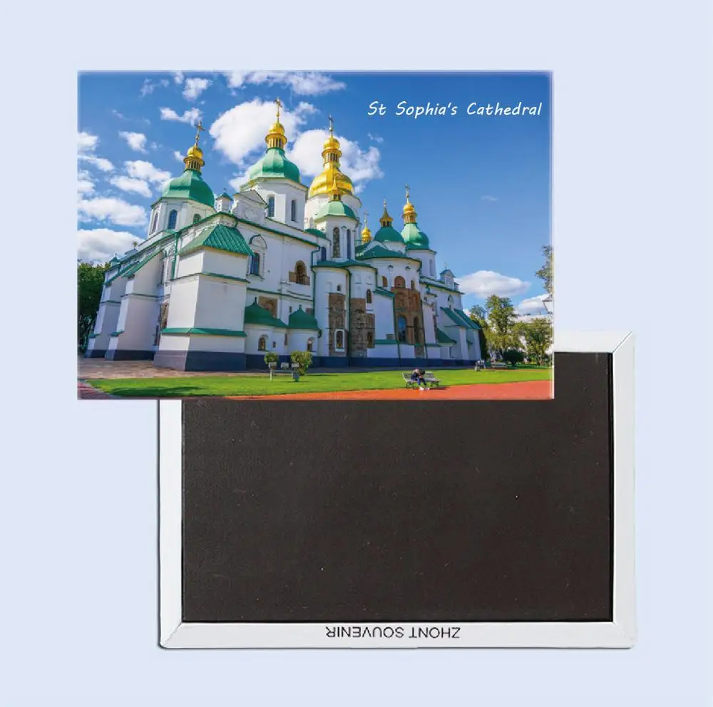 25293 Киева, Украина туристический сувенир магнитный холодильник магнит украшение дома специальный подарок для друга - Цвет: 25293