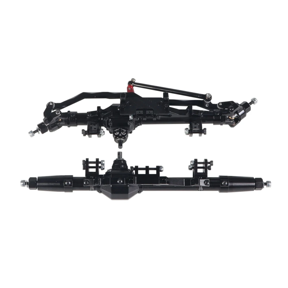 Black LeadingStar 1/10 восхождение автомобиля осевой RR10 призрак 90018 90045 RR10 90048 90053 Алюминий сплав Мост - Цвет: Black