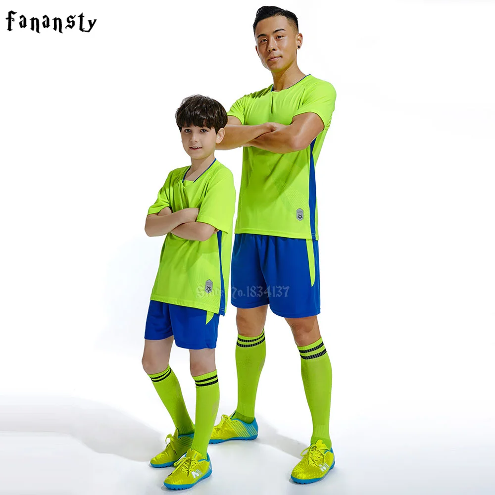 Летние футбольные майки набор для взрослых сделай сам Джерси мужские спортивные