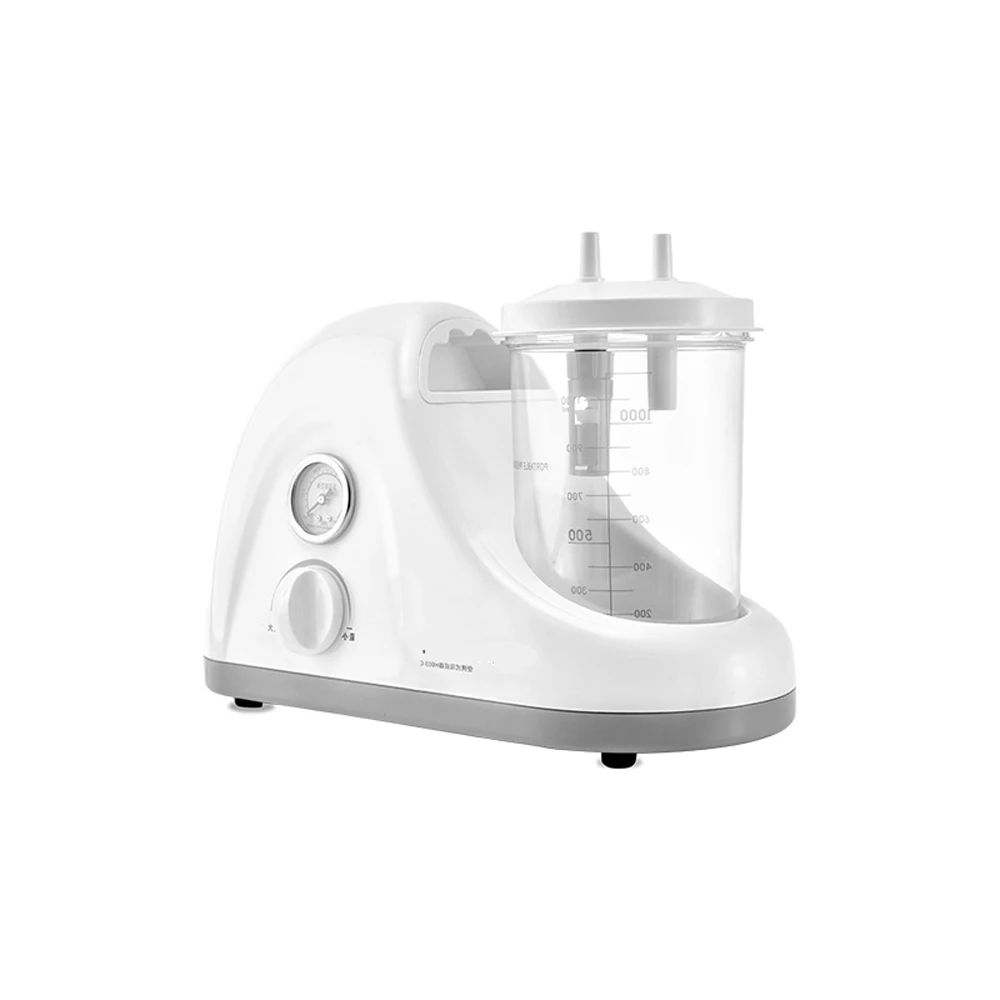 Advanced Portable Medical electric vacuum suction aspirator pump apparatus unit single bottle phlegm suction machine Device