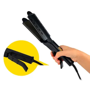 

4-gears Electronic Constant Temperature Hair Straightener Splint Straight Clip NEW