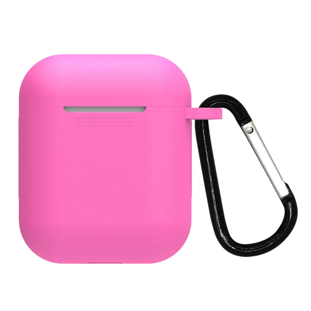 Soft Silicone Case For Airpods For Air Pods Shockproof Earphone Protective Cover Waterproof for iphone 7 8 Headset Accessories - Цвет: I