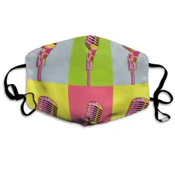 

CIGOCI Mouth Mask Colorful Microphone Cool Earloop Mouth Masks - Adjustable Elastic Strap for Cycling Outdoor, Anti Dustproof