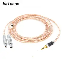 Haldane HIFI Carbon Fiber Custom Balanced 8 Cores Headphone Upgrade Cable Cable For HD800 HD800S HD820 Headphones