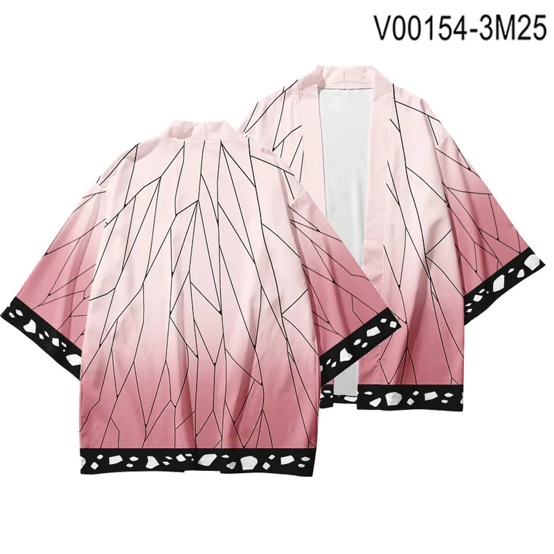 Anime Tokyo Kimonos Cardigan Japanese Samurai Cosplay Costume Haori Kimono Shirt Women Men Tops for Summer Beach Yellow Yukata