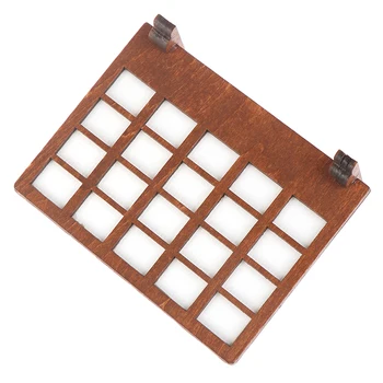 

115*90*33mm Dollhouse Miniature Furniture Accessory Handmade Window Shape