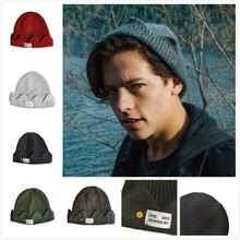 Зима Uncleyao Американский сериал "город долины реки" американский стиль ветряная Корона вязаная шапка дыни шерстяная шапка