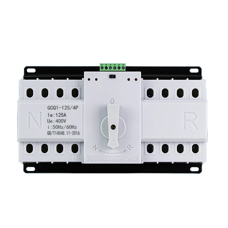 Dual Power Automatic Transfer Switch mit Anzeigelichtanzeige 4P 63A 220V M6 DHL 