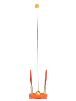 

Table tennis trainer tool with soft elastic shaft set indoor outdoor sports exercise accessory ping pong ball training machine