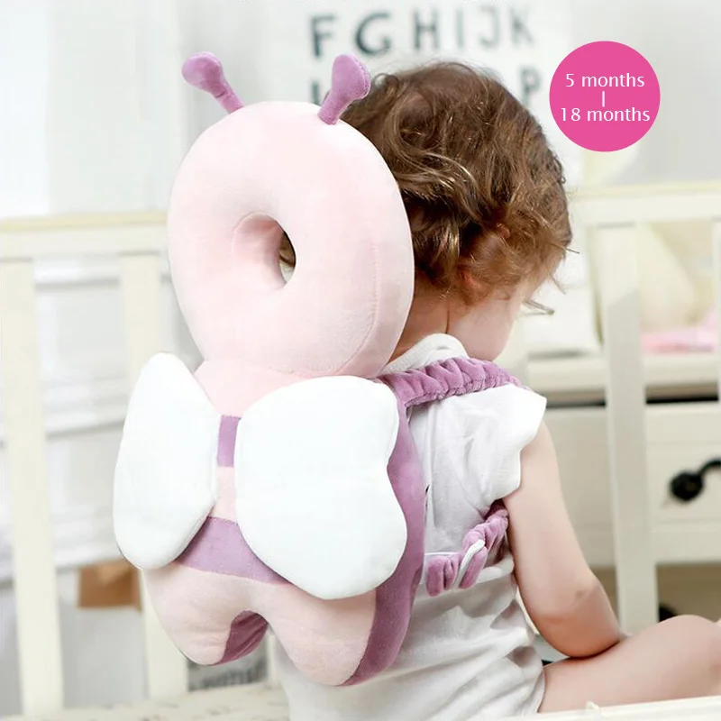 

Baby Head Protection Pillow Cartoon Infant Anti-fall Pillow Soft PP Cotton Toddler Children Protective Cushion Baby Safe Care