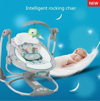 

Security updates luxury electric rocking chair to coax baby sleeping artifact baby rocking chair to comfort cradle bed