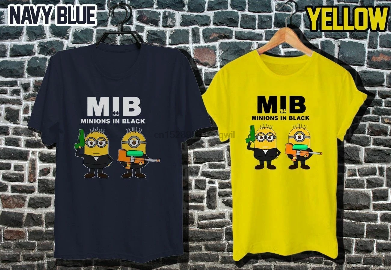Новая Черная забавная футболка с миньонами 3 Размер США s m l xl 2XL XXXL ZM1 (1) |