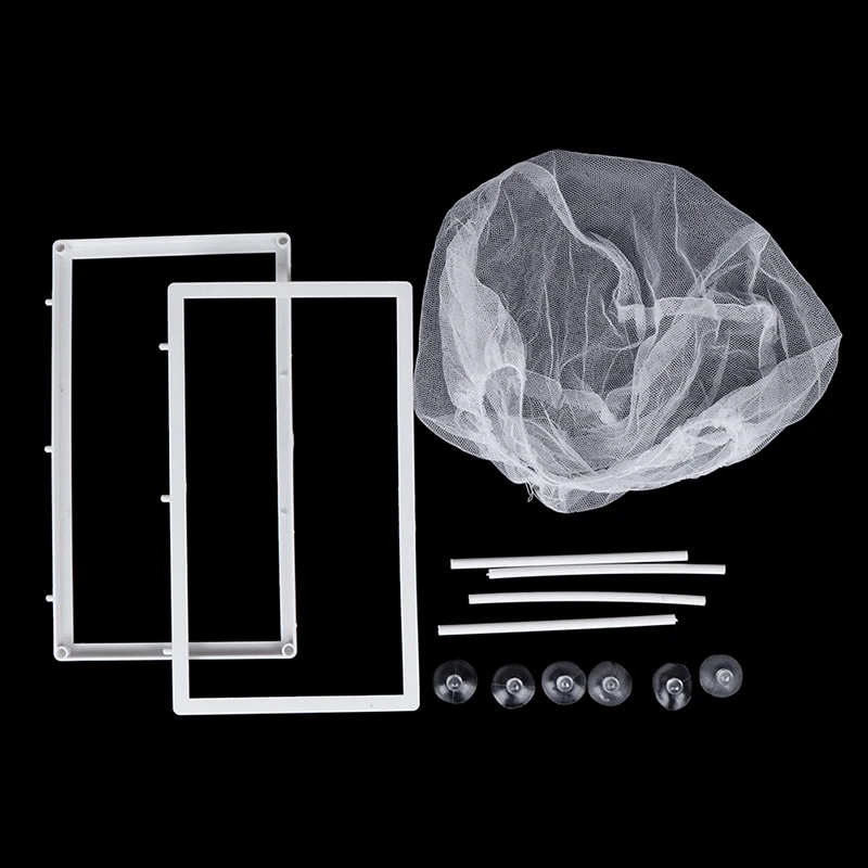 Fish Breeding Box Fish Aquarium Aquarium Fish Breeding Isolation Mesh Box Net Incubator Breeder For Fish Tank