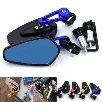 

Universal Motorcycle 7/8" 22mm Bar End Rear Mirrors Scooters Rearview Side View For Yamaha YZFR6S CANADA VERSION YZF R6S FZ6R FZ