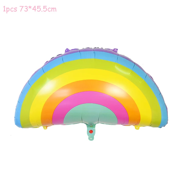 1 Set Unicorn Party Balloons Birthday Baloon Unicorn Decoration Latex Confetti Balloon Birthday Party Decoration Balloons Kids 1pcs rainbow
