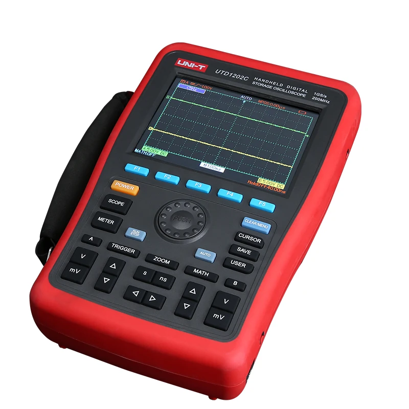 Цифровой осциллограф UTD1202C 2 канала 200 МГц 1GS/s UNI T|digital oscillograph|oscilloscope 1gs200mhz oscilloscope |