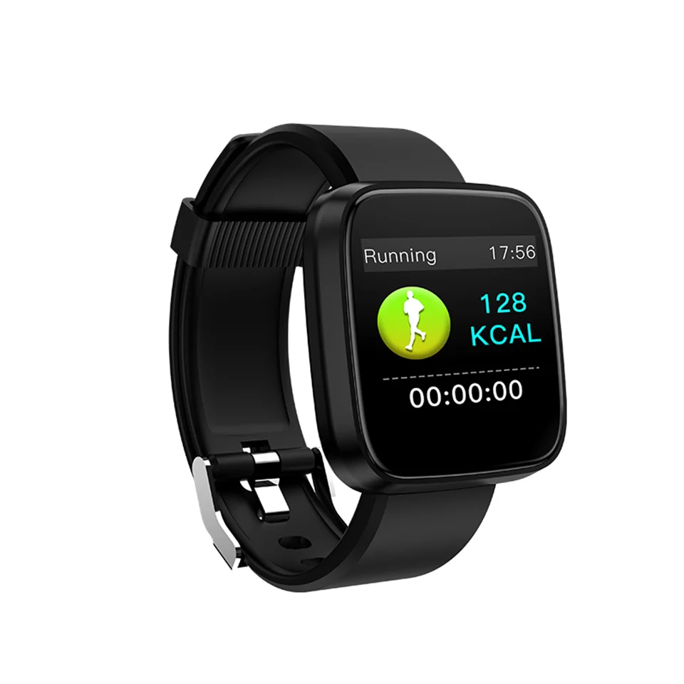 Black B9 Bluetooth Смарт-часы, пульсометр, кровяное давление, кислород, здоровье, шагомер, спортивный фитнес, умный браслет, браслет, браслет - Цвет: Black