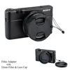 Variable ND Filter ND2-400 Neutral Density & Adapter Ring Lens Cap Keeper for Sony RX100 Mark VII VI V VA IV III II I ZV1 Camera 2